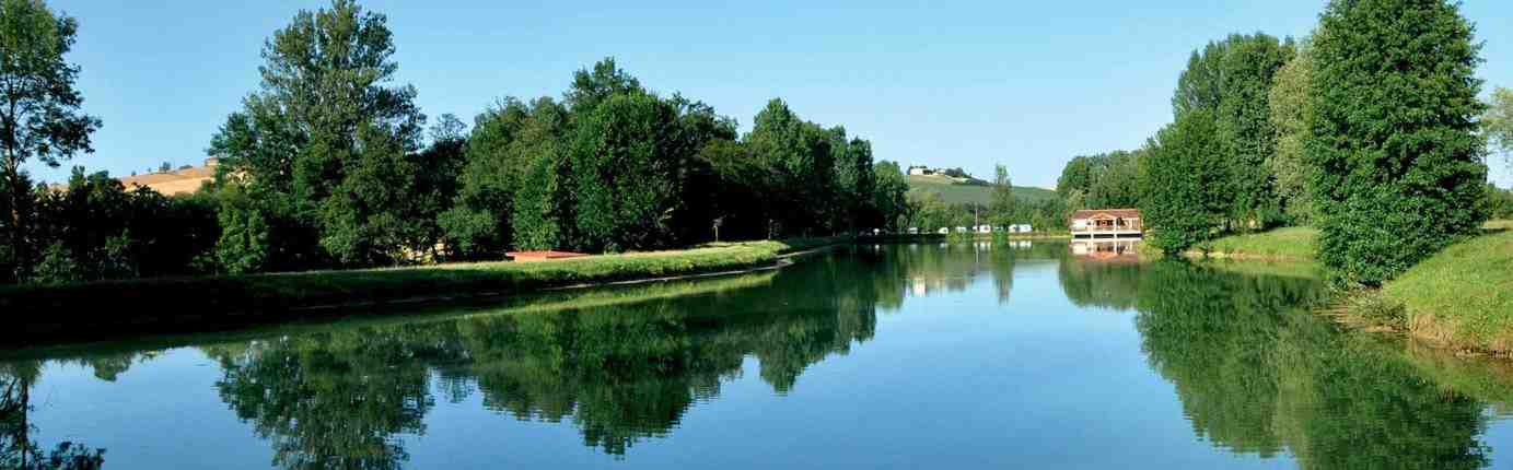 base, loisir, tarn